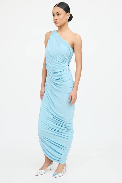 Norma Kamali Ruched Diana Dress