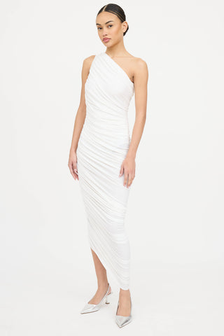 Norma Kamali Ruched Diana Dress