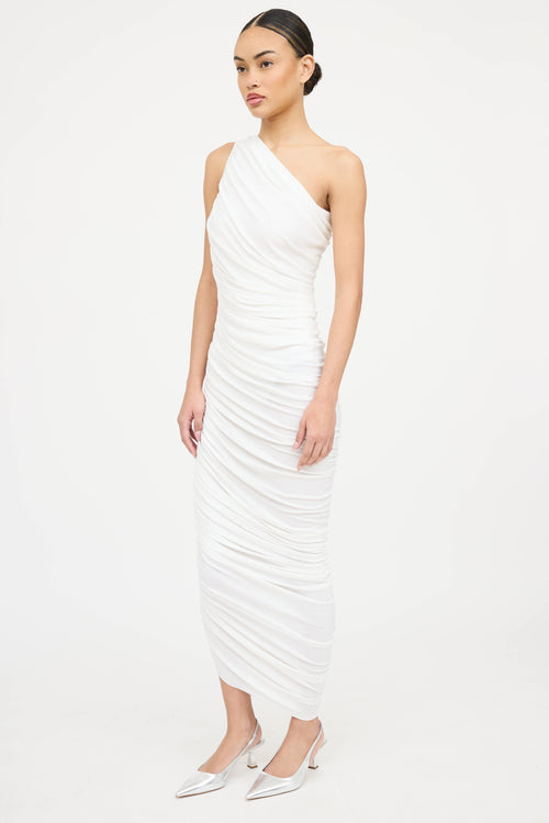 Norma Kamali Ruched Diana Dress