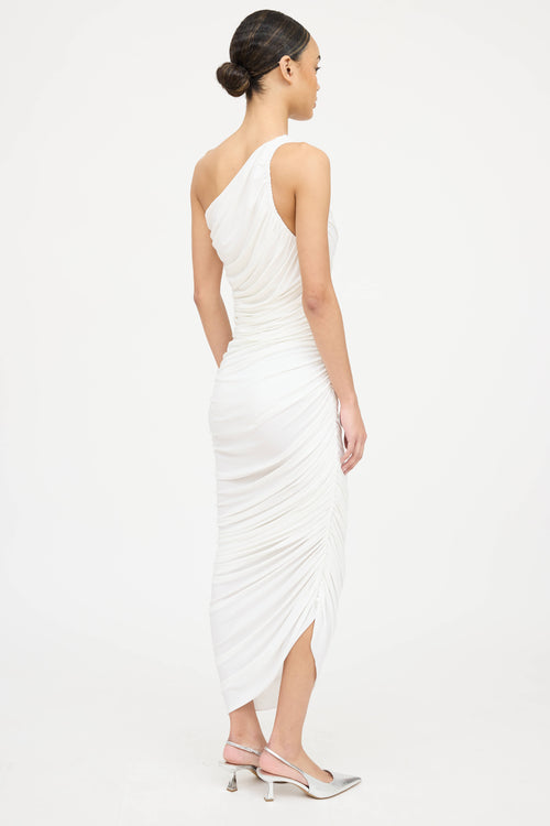 Norma Kamali Ruched Diana Dress