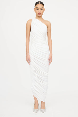Norma Kamali Ruched Diana Dress