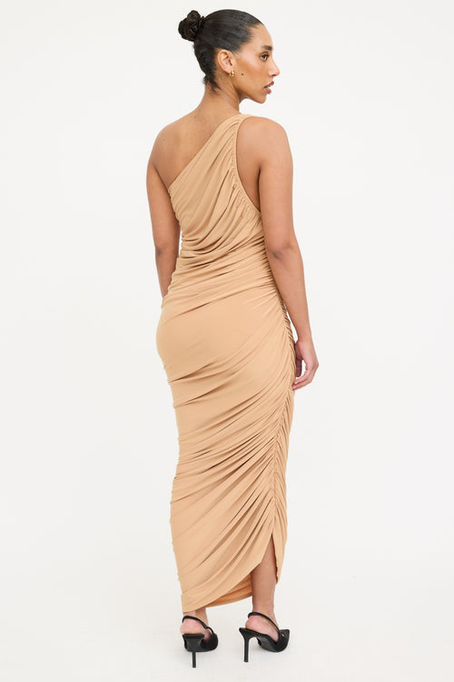 Norma Kamali Ruched Diana Dress