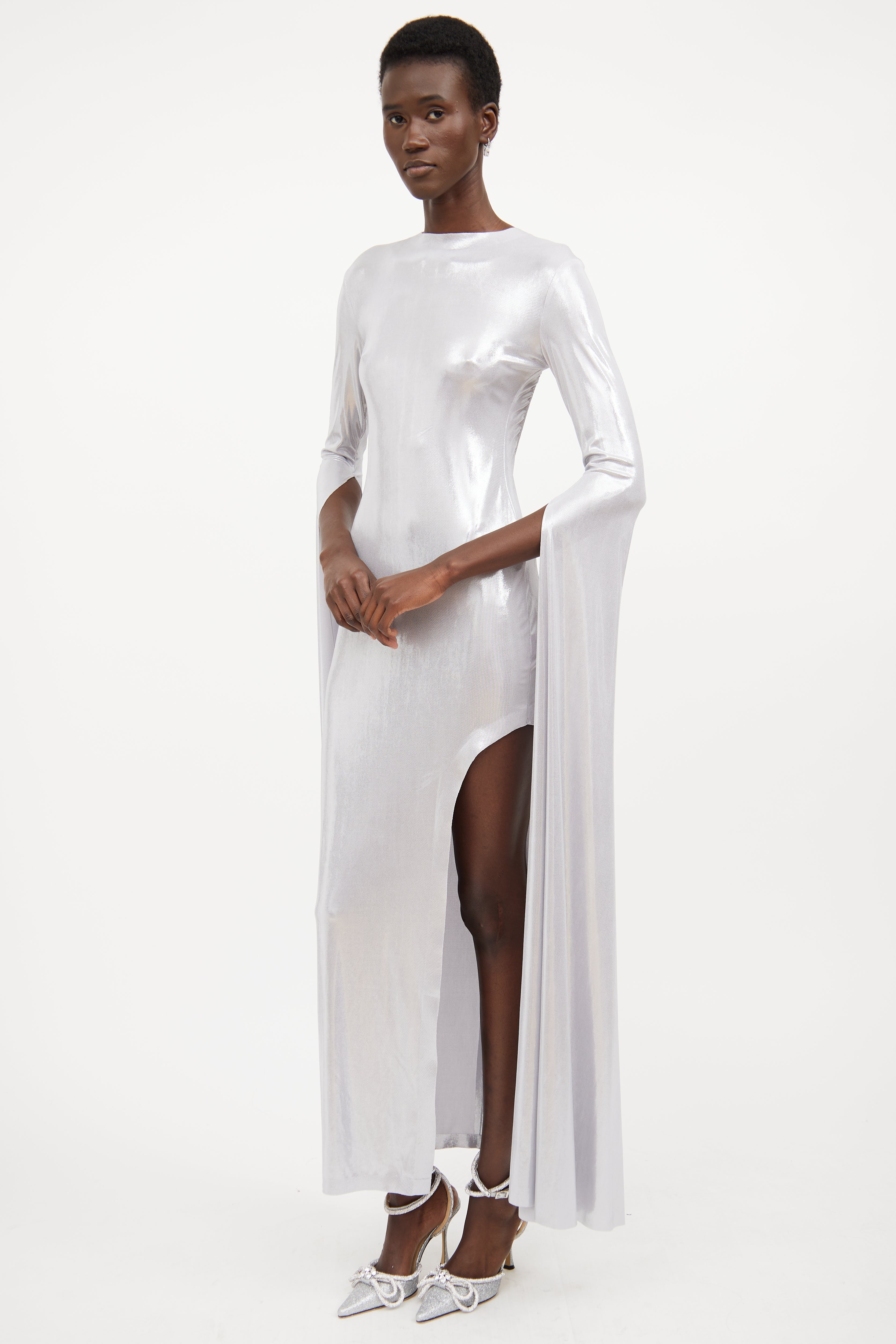 Norma Kamali // Cut Out Maxi Dress – VSP Consignment