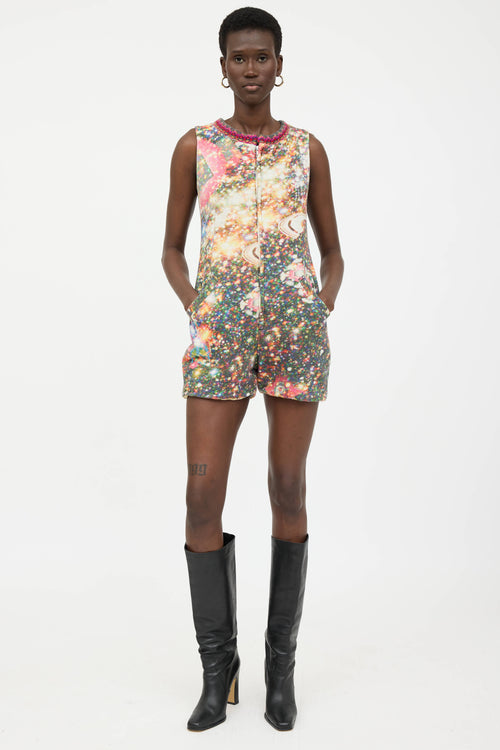 Nozomi Ishiguro Sleeveless Zip Romper