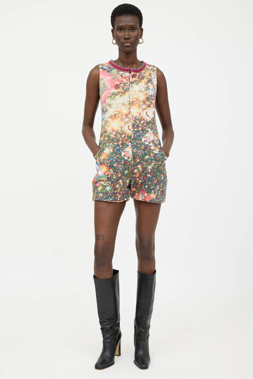 Nozomi Ishiguro Sleeveless Zip Romper