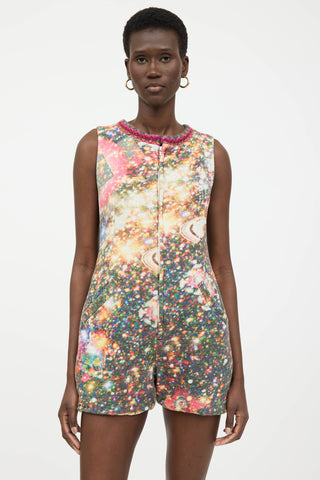 Nozomi Ishiguro Sleeveless Zip Romper