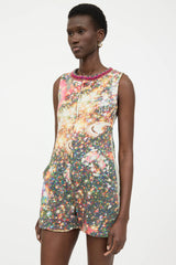 Nozomi Ishiguro Sleeveless Zip Romper