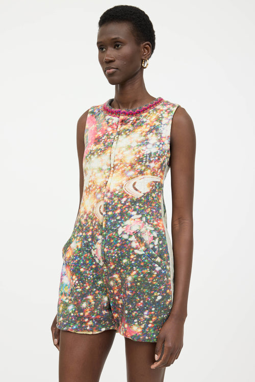 Nozomi Ishiguro Sleeveless Zip Romper