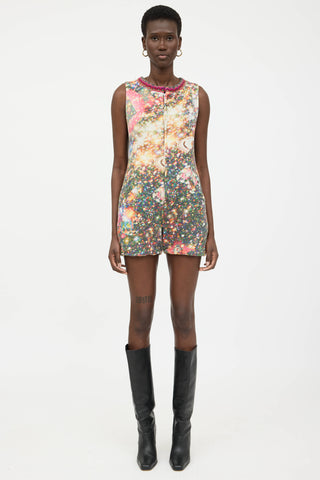 Nozomi Ishiguro Sleeveless Zip Romper