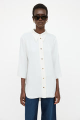 Khaite Button Up Top