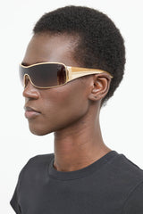 Prada SPR53H Rectangle Sunglasses