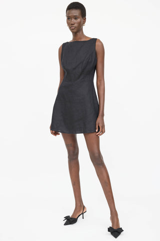 Reformation Linen Sleeveless Dress