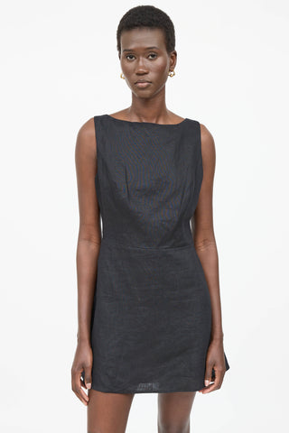 Reformation Linen Sleeveless Dress