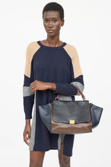 Celine Leather Trapeze Bag