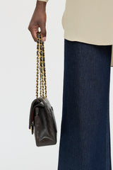 Chanel 1991/94 Lambskin Double Flap Bag