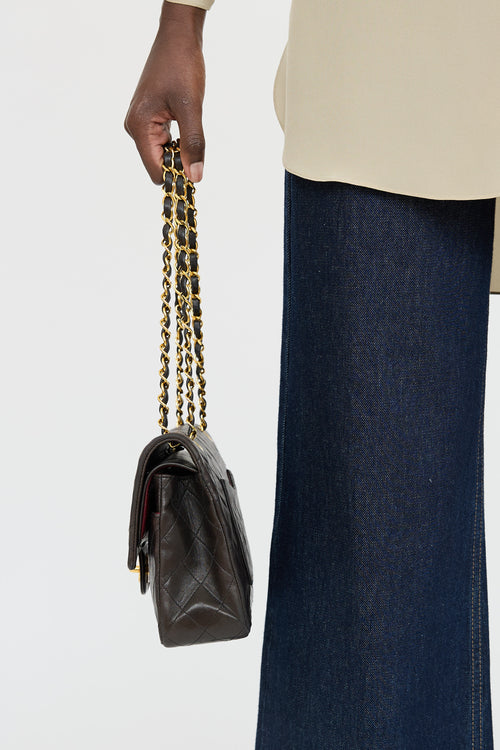 Chanel 1991/94 Lambskin Double Flap Bag