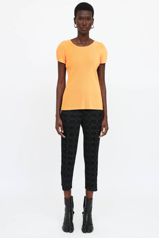 Pleats Please Issey Miyake Short Sleeve Top