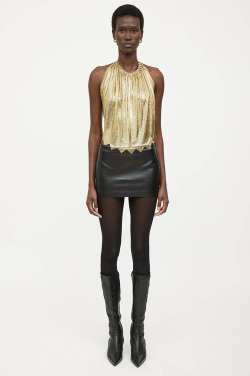 VSP Archive Chainmail Halter Top