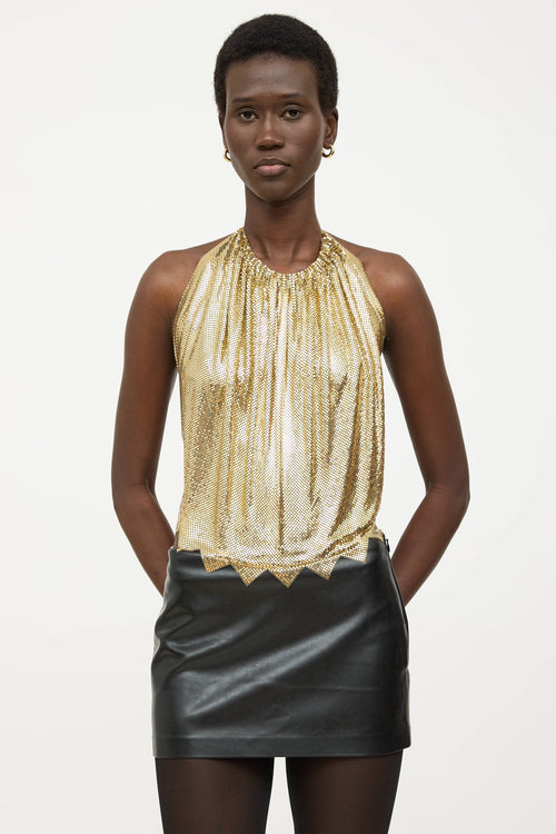 VSP Archive Chainmail Halter Top