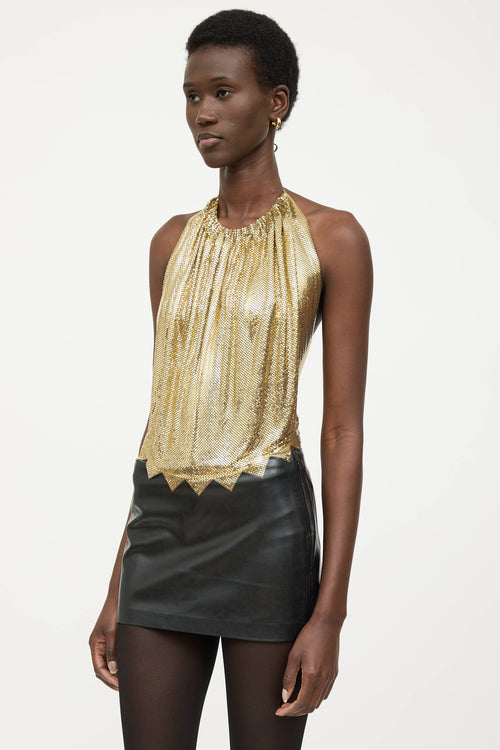 VSP Archive Chainmail Halter Top