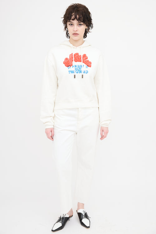 Off-White Graphic Logo Hoodie