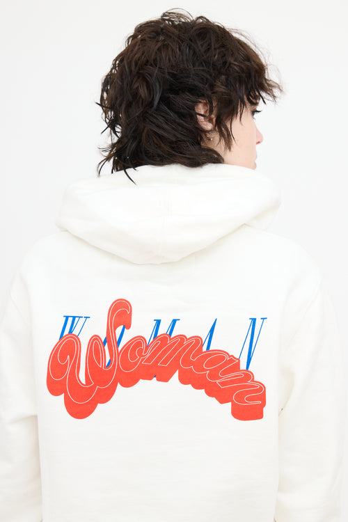 Off-White Graphic Logo Hoodie