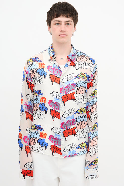 Off-White Graffiti Shirt