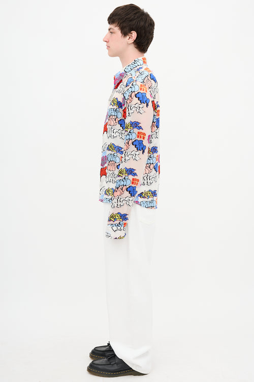 Off-White Graffiti Shirt