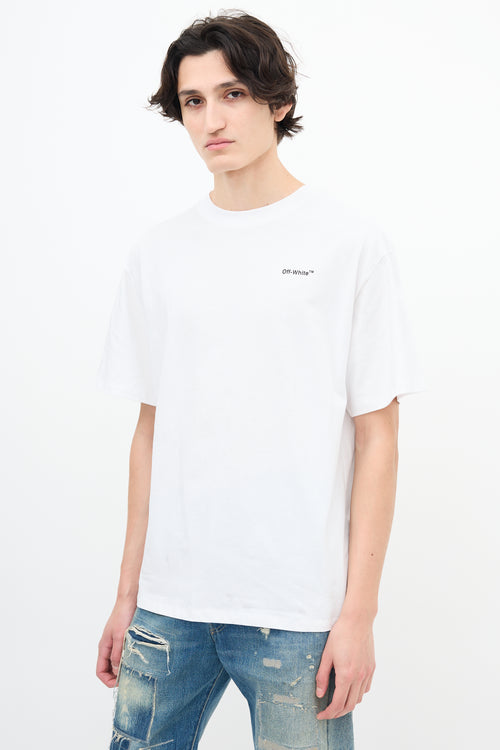 Off-White White Chain Arrows T-Shirt