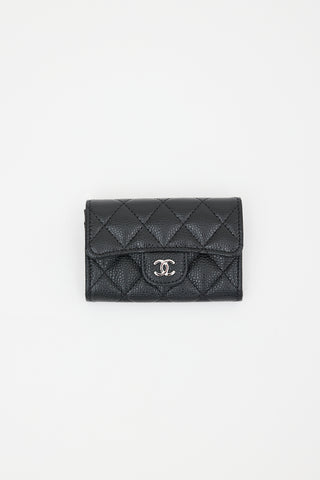 Chanel Caviar Classic Flap Card Holder