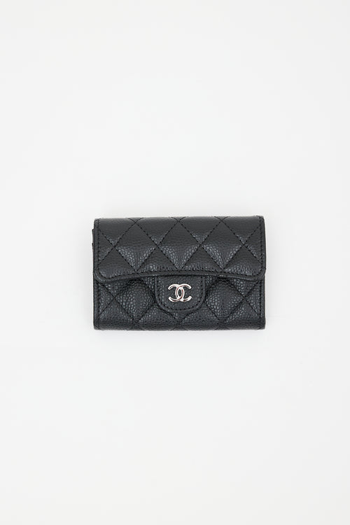 Chanel Caviar Classic Flap Card Holder