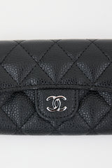 Chanel Caviar Classic Flap Card Holder