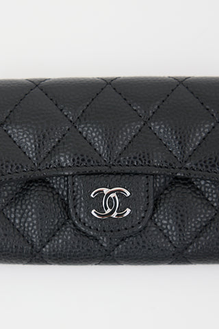 Chanel Caviar Classic Flap Card Holder