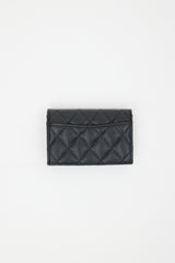 Chanel Caviar Classic Flap Card Holder