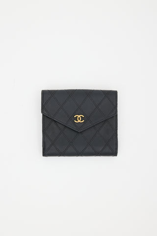 Chanel 1994 Quilted Leather Bifold Wallet