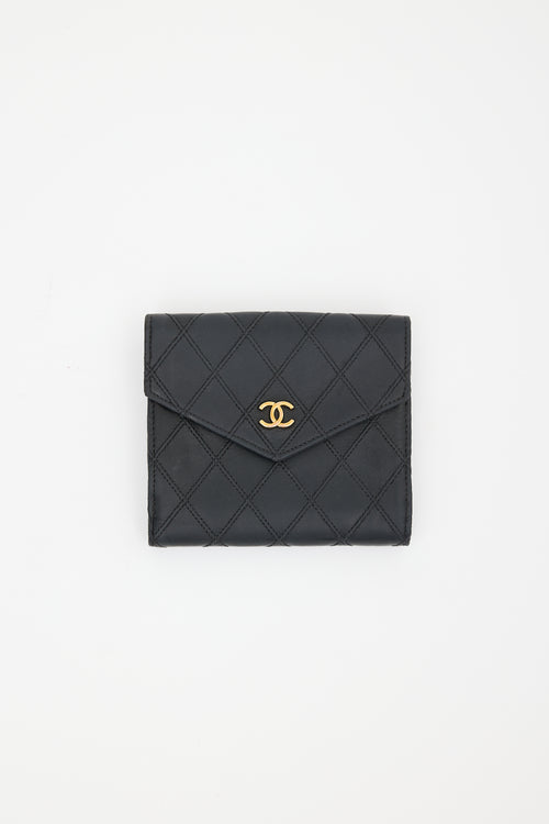 Chanel 1994 Quilted Leather Bifold Wallet