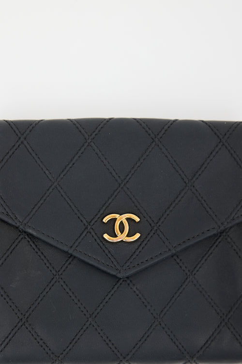 Chanel 1994 Quilted Leather Bifold Wallet