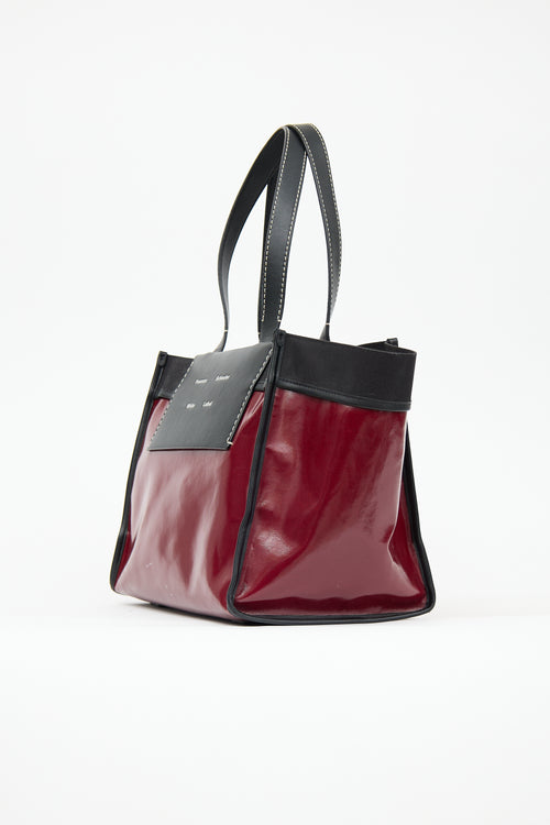 Proenza Schouler White Label Patent Morris Tote