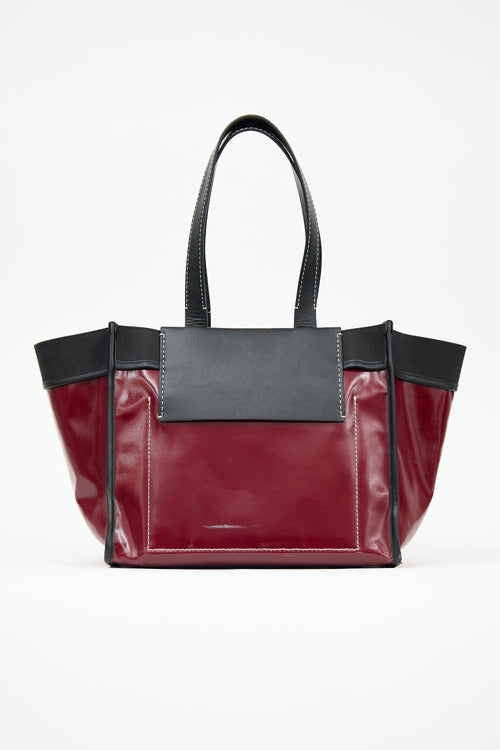 Proenza Schouler White Label Patent Morris Tote