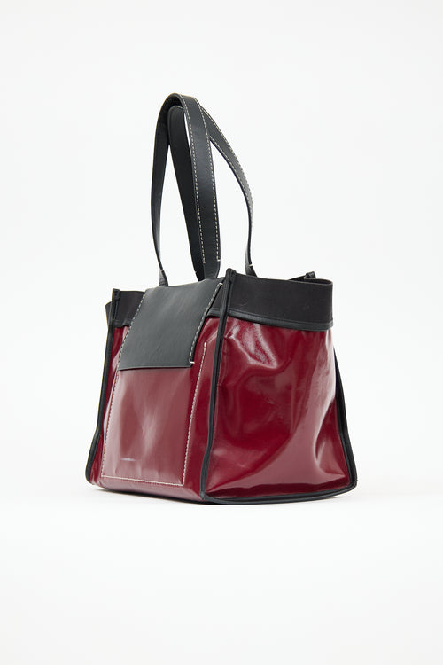 Proenza Schouler White Label Patent Morris Tote