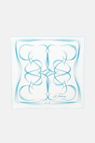 Hermès Silk 24 Faubourg Carré 90 Scarf
