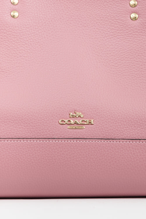 Miu Miu Leather Medium Madras Tote