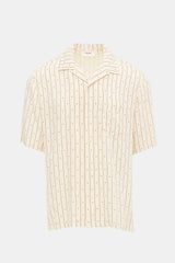 Celine Triomphe Camp Collar Shirt