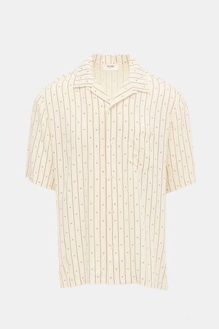 Celine Triomphe Camp Collar Shirt