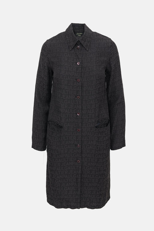 Jean Paul Gaultier Vintage Logo Shirt Dress