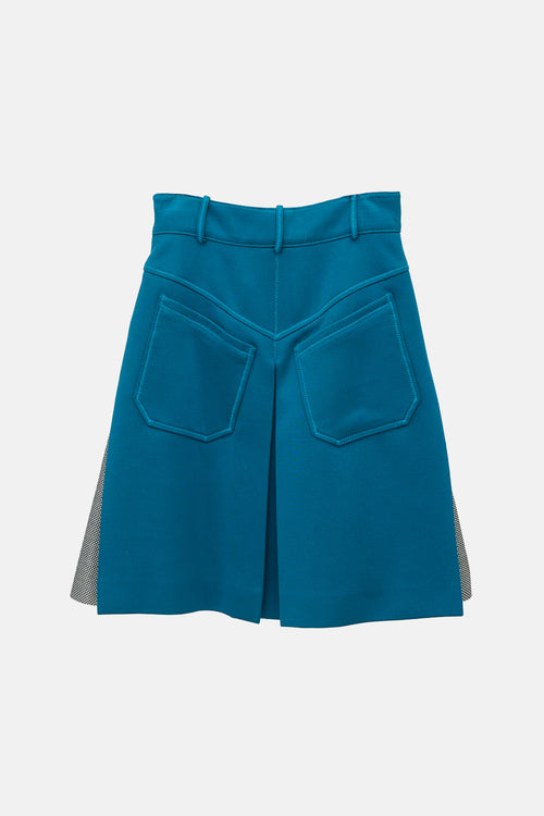 Balenciaga SS 2003 Insert Mini Skirt