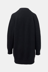Versace Oversized Ribbed Knit Cardigan