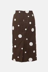 Marni Polka Dot Midi Skirt