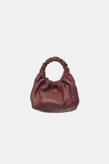The Row Leather Small Double Circle Bag