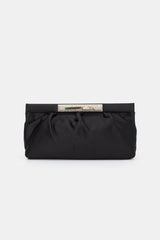 Valentino Satin & Embellished Clutch